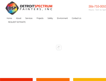 Tablet Screenshot of detroitspectrum.com